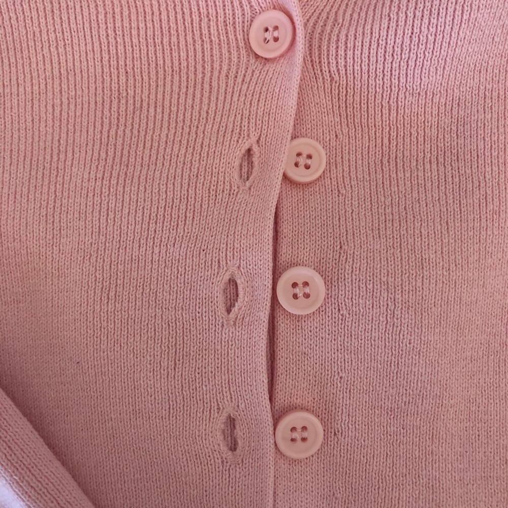 Princess Polly pink cropped button down - Picture 3 of 3